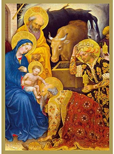 Christmas Cards - Nativity Scene - 8pk
