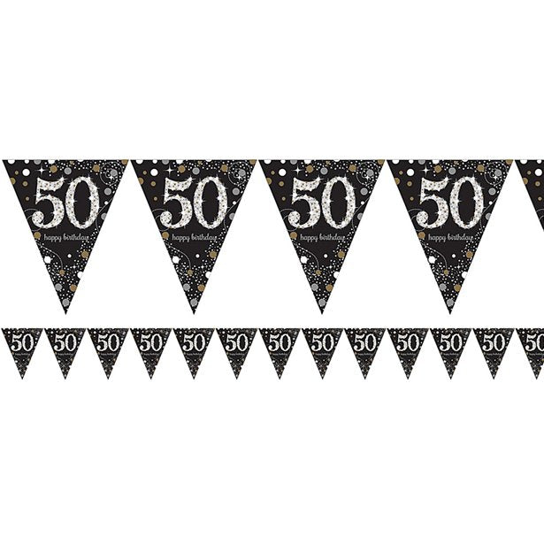 Bunting - Sparkling Celebration - Age 50