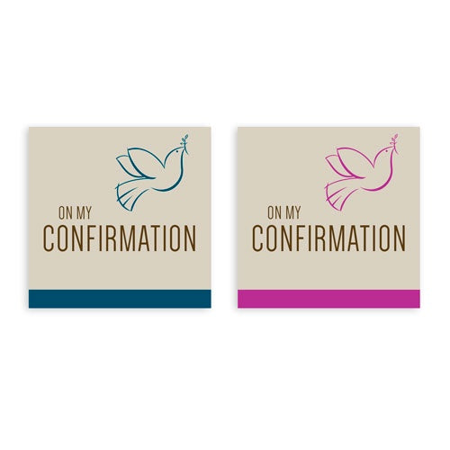 Tags Fill-in - Confirmation - Dove Outline
