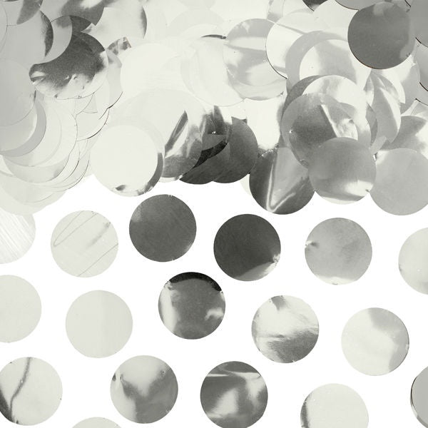 Table Confetti - Silver Dots - 15g