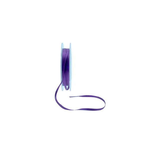 Satin Ribbon - 3mm - Purple