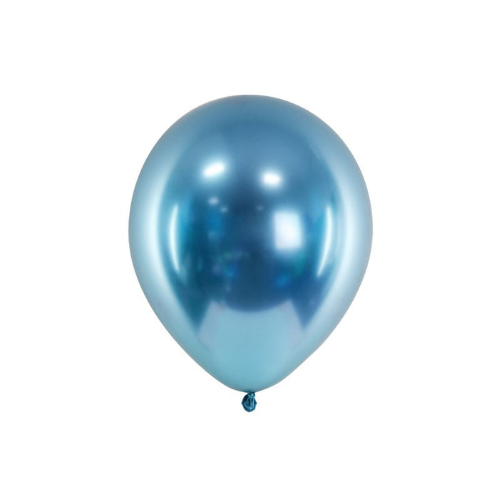 Balloon Latex Glossy - Blue 30cm - Pack x 50