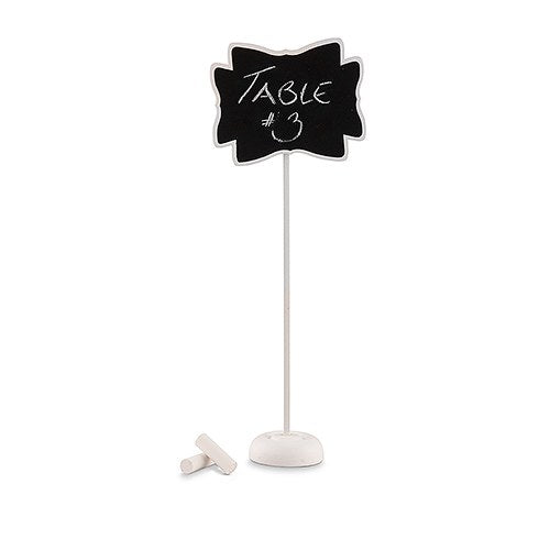 Decorative Chalkboard With Stand (Small White)