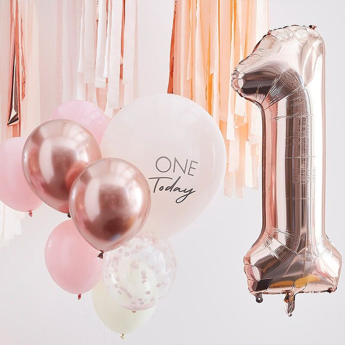 Balloons - Pink and Rose Gold 1 Today