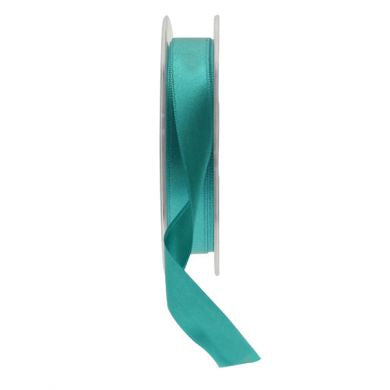 Satin Ribbon - 15mm - Teal Green