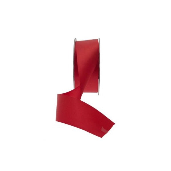 Satin Ribbon 38mm Deep Red Bow Ribbon