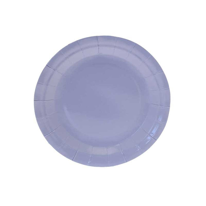 Plates Dessert - Light Blue - 8pk