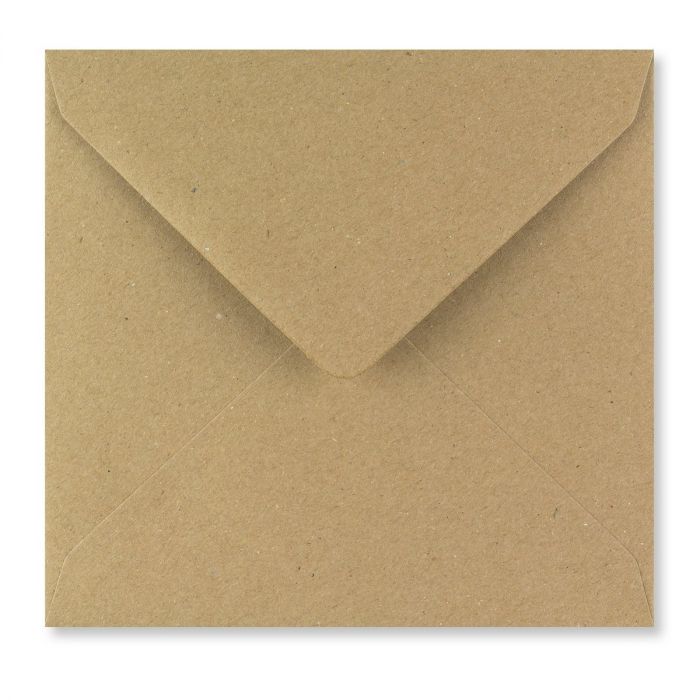 Envelope - Fleck Kraft - 155x155mm