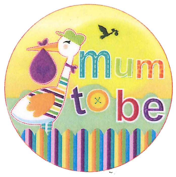 Mum To Be Party Badge (15Cm)