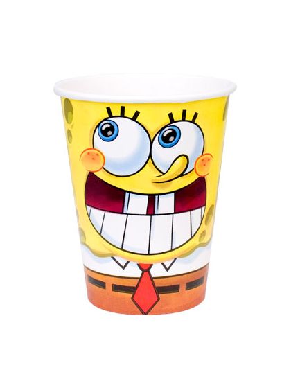 Squarepants Party Spongebob Cups