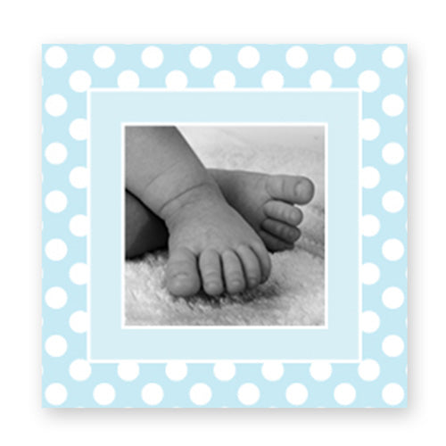 Tags Fill-in - Baby - Baby Feet and Polka Dots