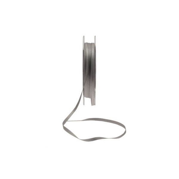 Satin Ribbon - 3mm - Silver
