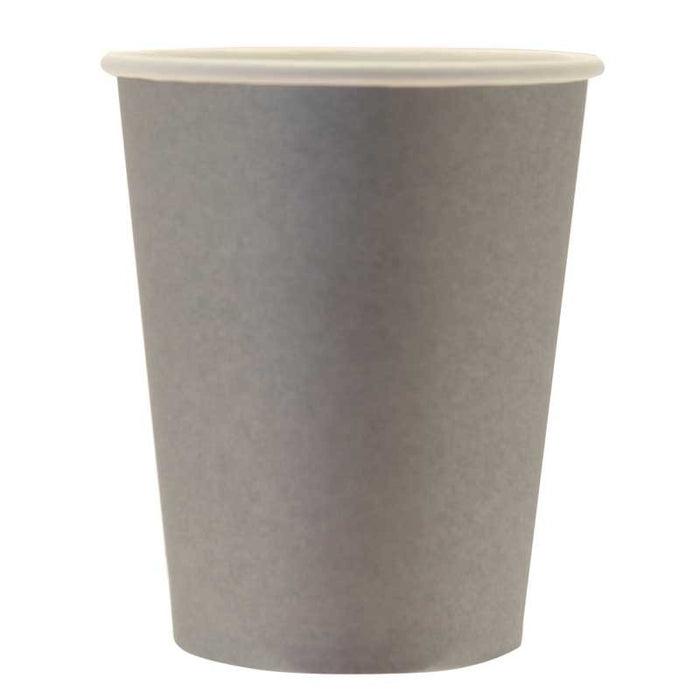 Paper Cups - Silver - 265ml (8pk)
