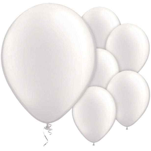 Balloon Latex Pearl - White 11''