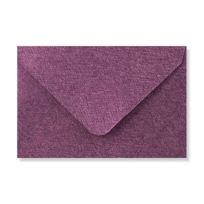 Envelope - Amaranth Textured Brocade - 62x94mm