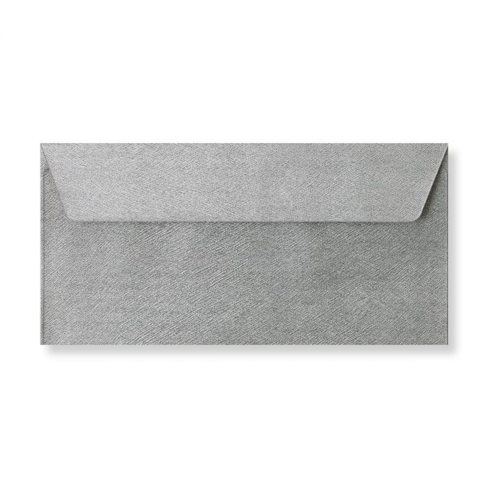 Envelope - Silver Textured Brocade - DL 110x220mm