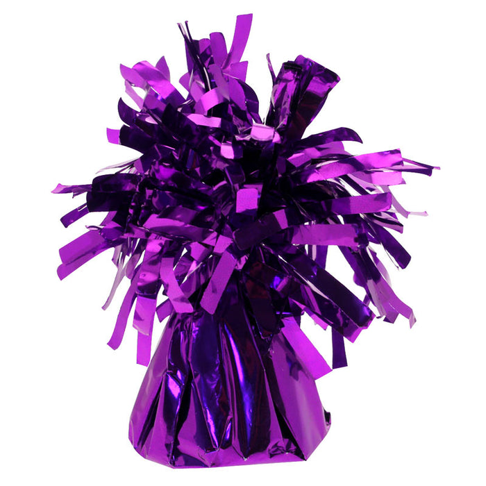 Balloon Weight - Purple Foil