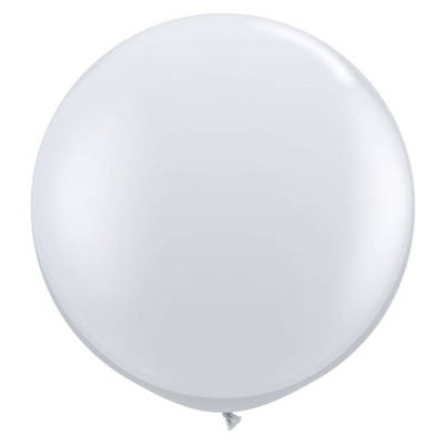 Large Latex Balloon - Clear 24" - 3pk