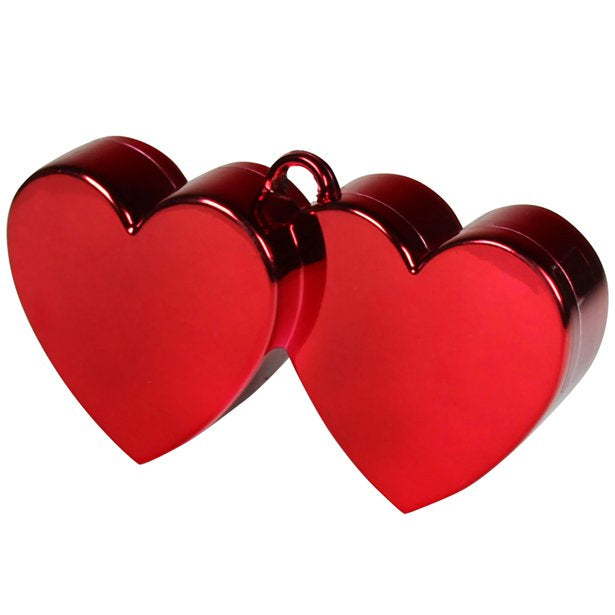 Balloon Weight - Red Double Heart