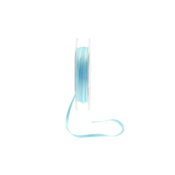 Satin Ribbon - 3mm - Light Blue