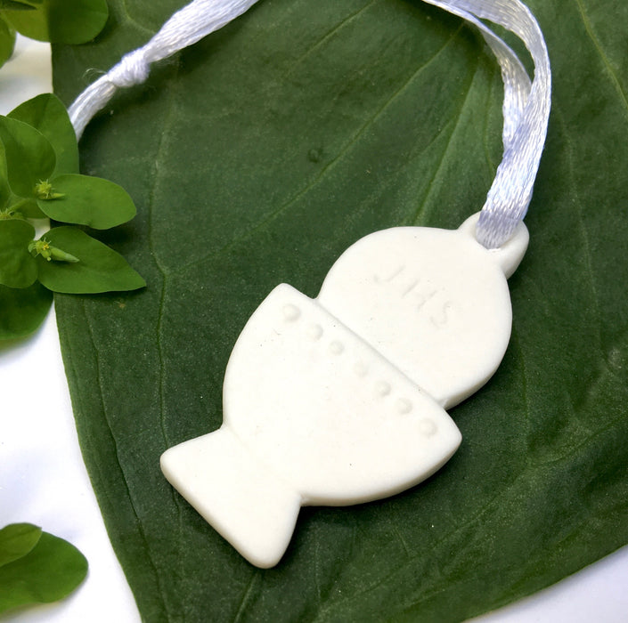 White Porcelain Chalice H: 44