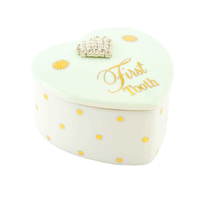 Mad Dots First Tooth - Trinket Box - Blue