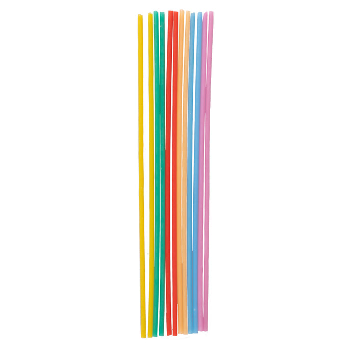 Tall Multi-Coloured Birthday Cake Candles