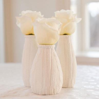 Mini Knit Vases