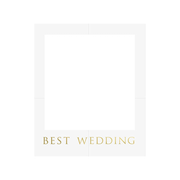 Selfie Photo Frame Kit - Best Wedding