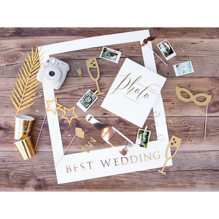 Selfie Photo Frame Kit - Best Wedding