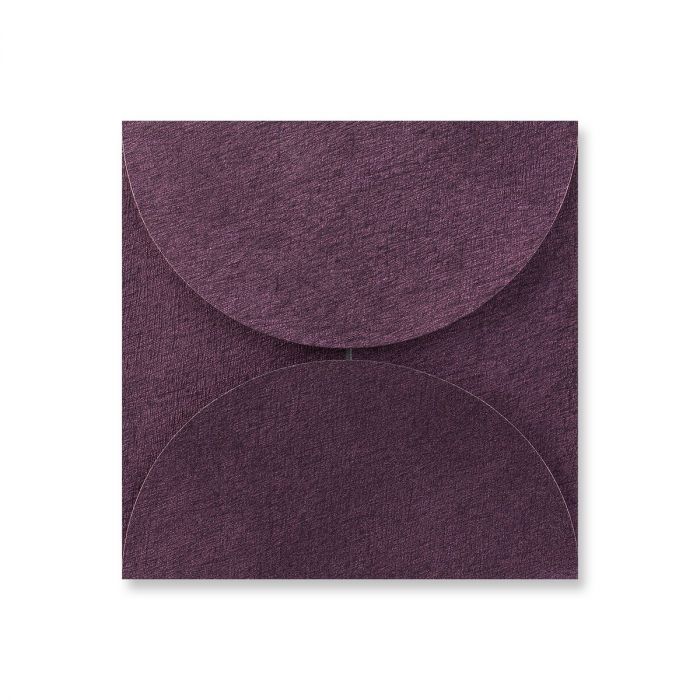 Envelope Pouchette - Amaranth Brocade - 145X145mm