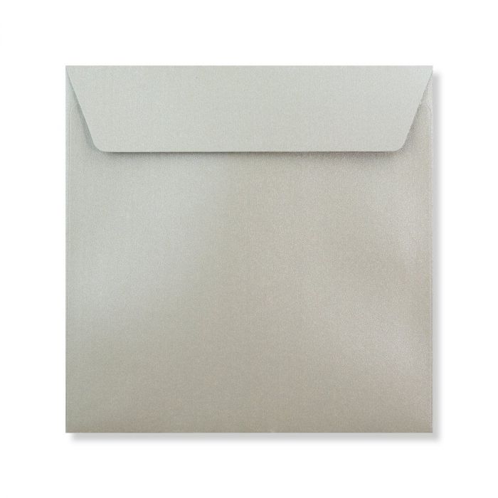 Envelope - Silver Pearlescent - 155x155mm