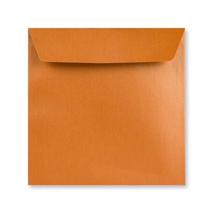 Envelope - Orange Pearlescent - 155x155mm