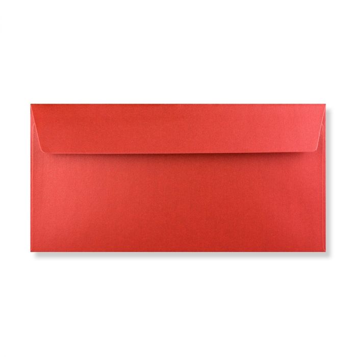 Envelope - Red Pearlescent - DL - 110x220mm