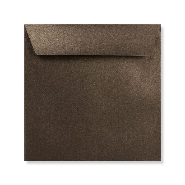 Envelope - Brown Pearlescent - 155x155mm