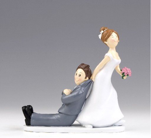 Si o Si- Jacket Wedding Couple Figurine