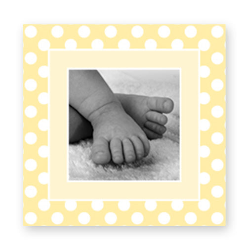Tags Fill-in - Baby - Baby Feet and Polka Dots