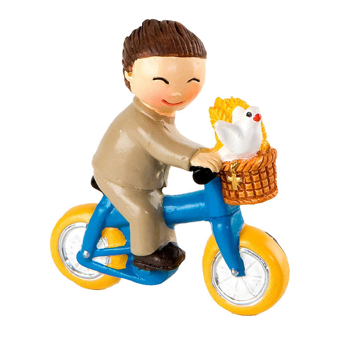 Communion Boy with Bicycle Magnet