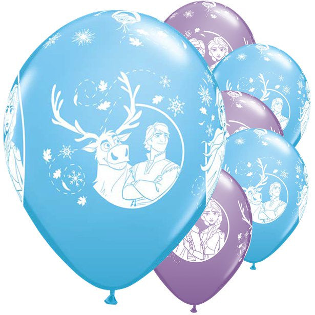 Balloons Latex - Frozen 2 - 6pk