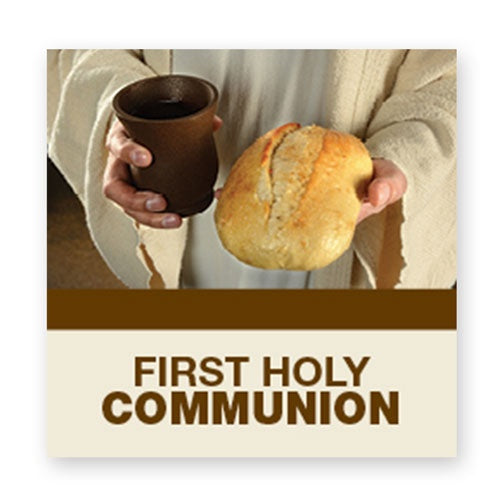 Tags Fill-in - Holy Communion - Chalice and Bread Design