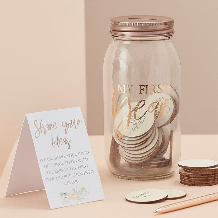 Baby in Bloom - Memory Jar - My First Years