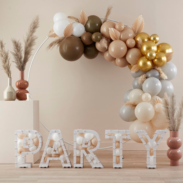 Taupe, Brown & Nude Balloon Arch Kit