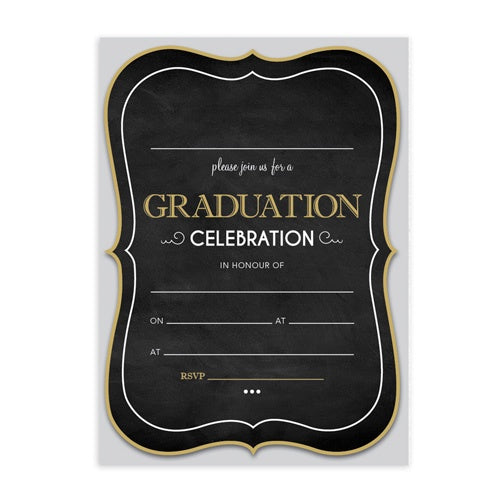 Invitation Fill-in - Graduation Marquee