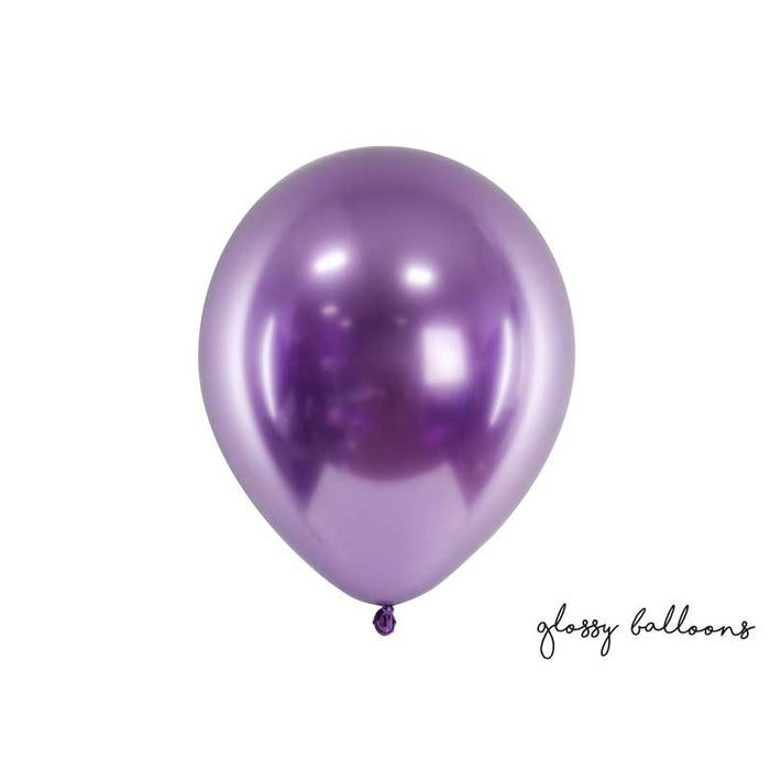 Balloon Latex Glossy - Violet 30cm - Pack x 50
