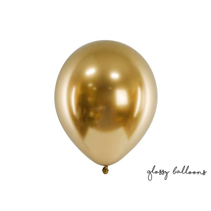 Balloon Latex Glossy - Gold 30cm