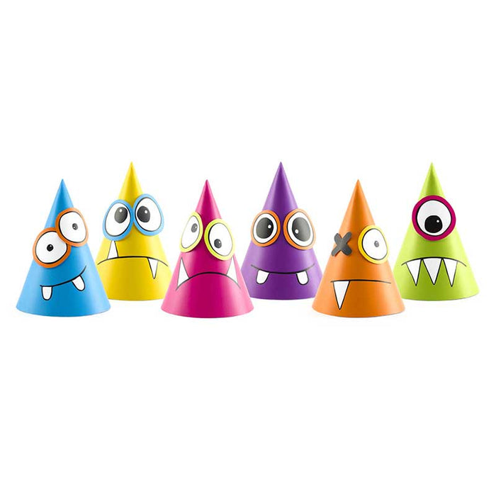 Party Hats Monsters, mix, 16cm