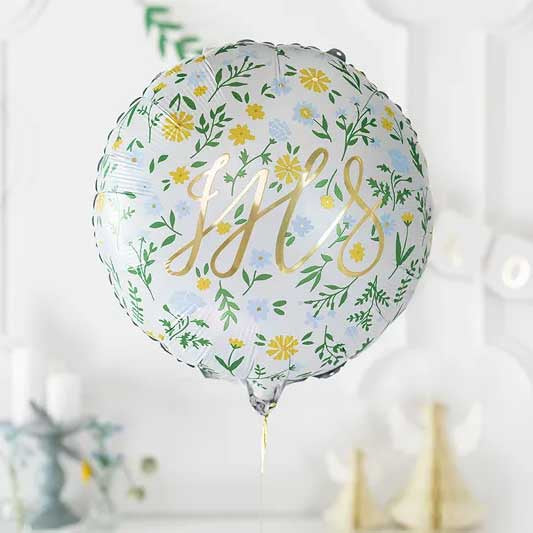 Foil balloon IHS, 45 cm, mix