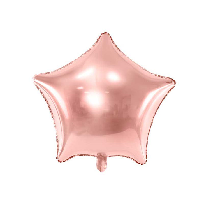 Foil balloon Star, 70cm, rose gold