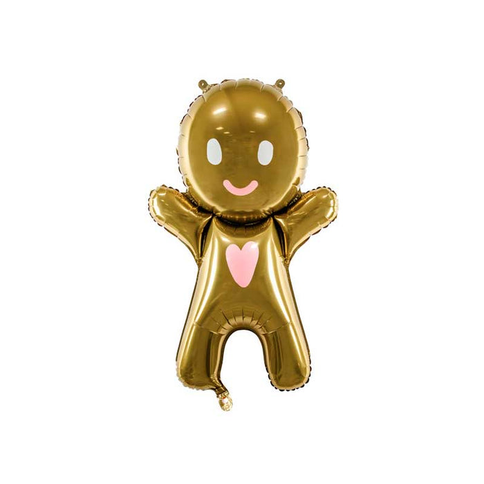 Foil Ballon Gingerbread Man, 67x97 cm, mix