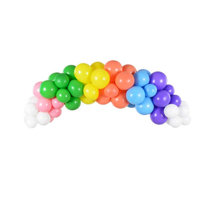 Balloon Garland - Rainbow - 60pk